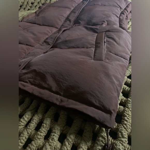 Rust Red Puffer Jacket - Picture 3 of 7